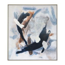 Renwil OL2100 - Antofalla 36" Wide Canvas Art, Blue