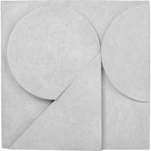 Renwil W6711 - Sahara 24" Wide Wall Art, Off-white