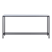 Renwil TA476 - Bodin Indoor Iron Console Table, Matte Black