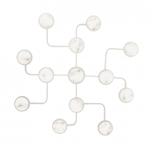 Hudson Valley 6343-PN - Meander Semi Flush