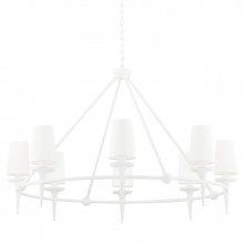 Hudson Valley 6648-WP - Torch Chandelier