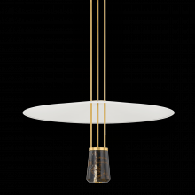 Hudson Valley 8336-AGB/SWH - BARNEGAT Pendant