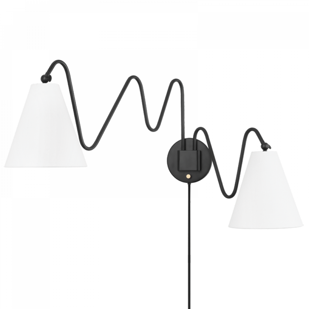 Onda Plug-In Sconce