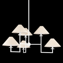 Mitzi by Hudson Valley Lighting H760806-TWH - Gladwyne Chandelier