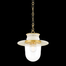 Mitzi by Hudson Valley Lighting H773701S-AGB/SCR - Nori Pendant
