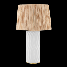 Mitzi by Hudson Valley Lighting HL722201-AGB/CWW - Daniella Table Lamp