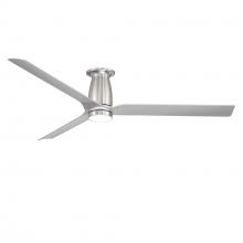 Modern Forms US - Fans Only FH-W2502-52L-BN/SL - Smooth Flush Mount Ceiling Fan