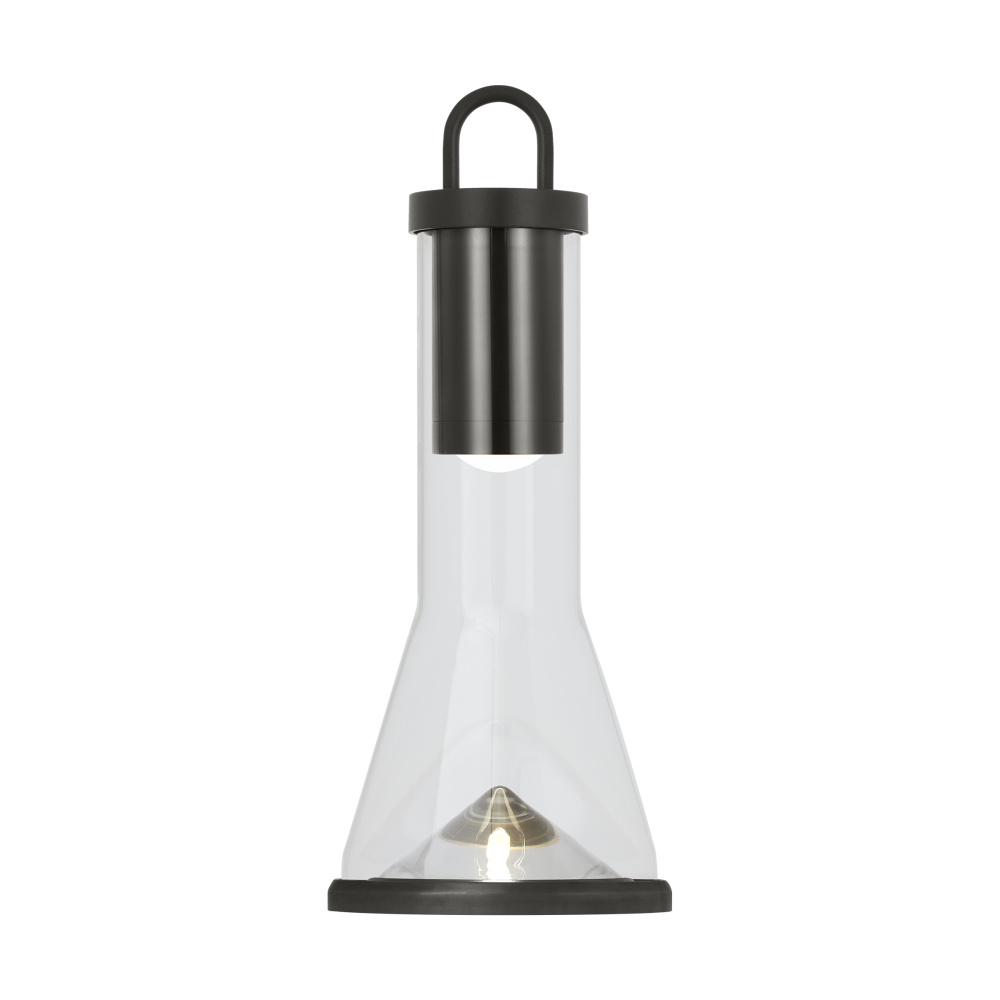 Kandella Accent Rechargeable Table Lamp bronze 2700K 90 CRI wall charger included