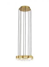 Visual Comfort & Co. Modern Collection 700TRSPGBL8RNB-LED930 - Gable 8 Light Chandelier