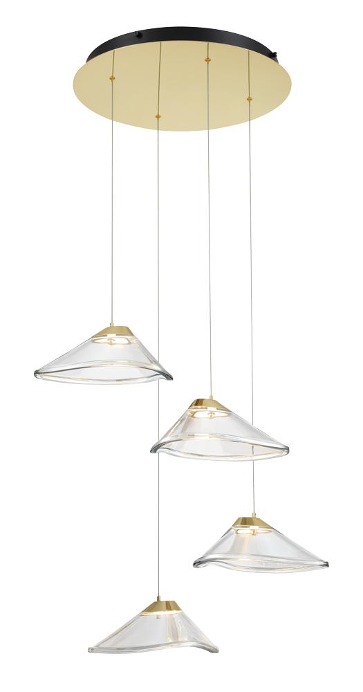 SNEER - 20W. LED PENDANT FITURE INMETAL