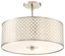 Minka George Kovacs P1267-084 - Dots - 3 Light Semi Flush