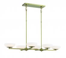 Minka George Kovacs P1466-695-L - Scale - LED 6 Light Island