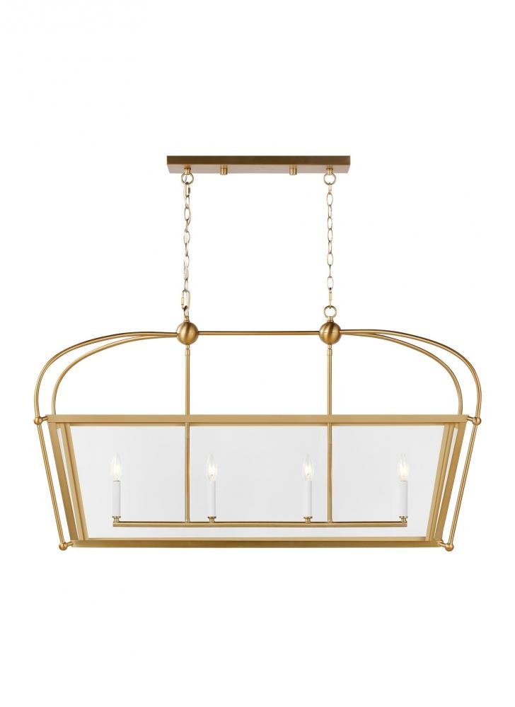 Charleston Four Light Linear Lantern