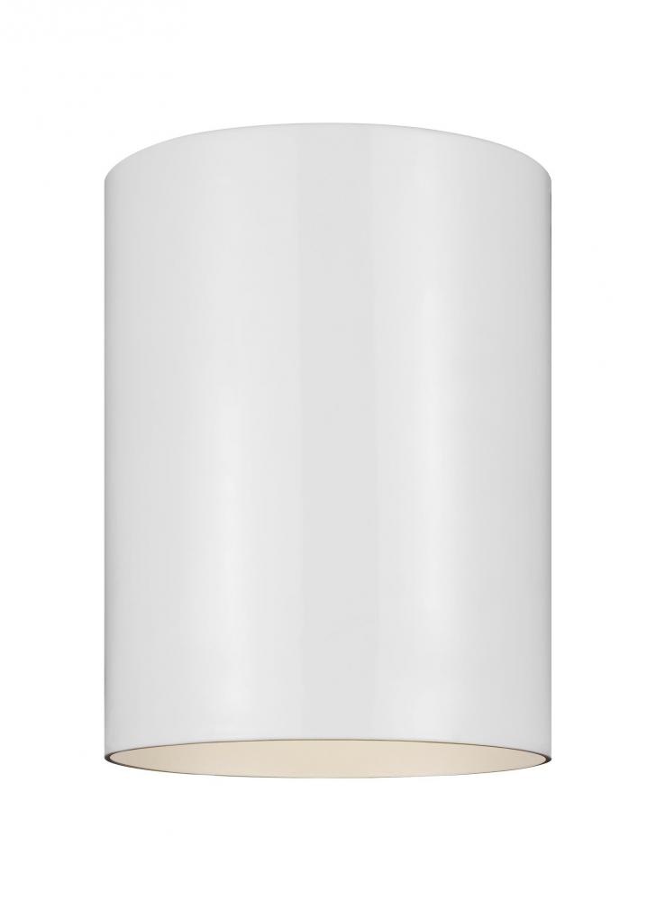 Outdoor Cylinders Small LED Ceiling Flush Mount