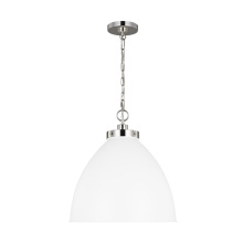 Visual Comfort & Co. Studio Collection CP1301MWTPN - Wellfleet Large Dome Pendant
