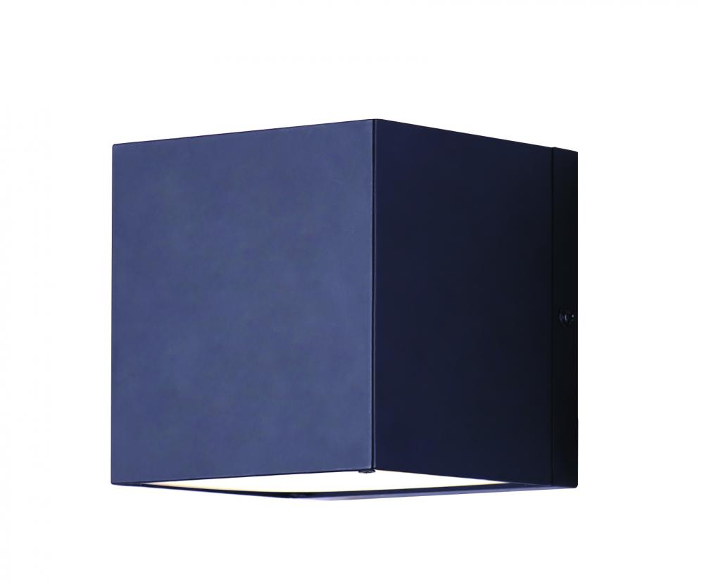 Alexia 1 Light Sconce, Black Finish