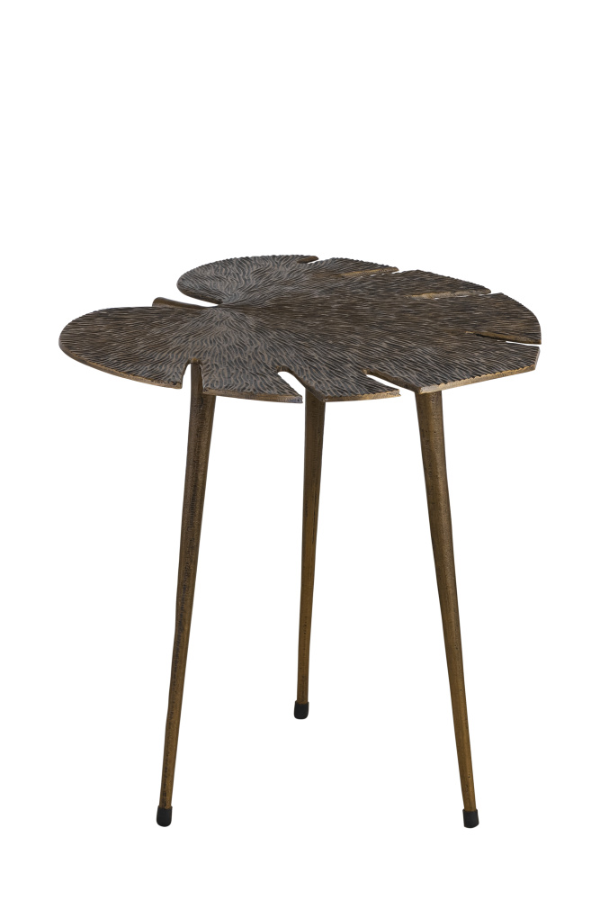 POMEROY Leaf Shaped Side Table
