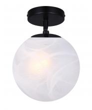 Canarm ISF1229A01BK - Mackenna 1 Light Semi Flush