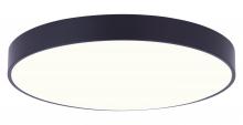 Canarm DL-10F-20WS-BK-C - 10.1 Inch Black LED Edgeless Flush Mount