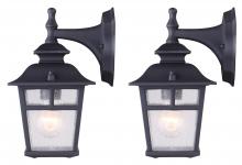 Canarm IOL183TBK-C - Fieldhouse 1 Light Outdoor Lantern, Black Finish