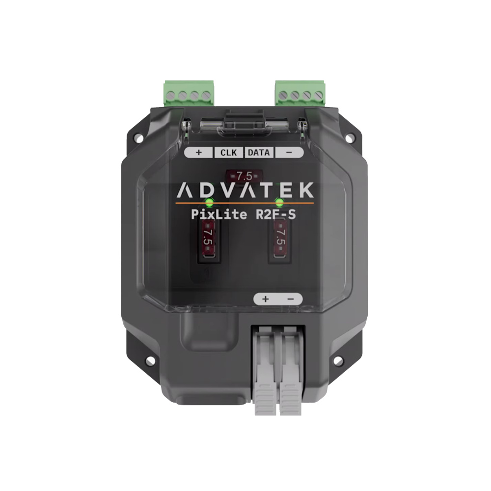 Advatek Pixel Control Unit, Pixlite R2F-S Receiver