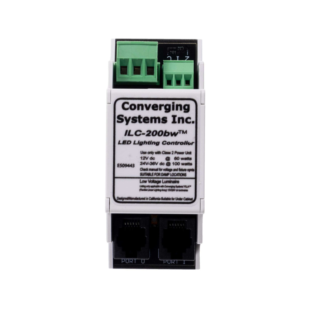Converging Systems ILC-200BW 2-channel (TW) DIMMING CONTROLLER - For use with E-NODE 4000