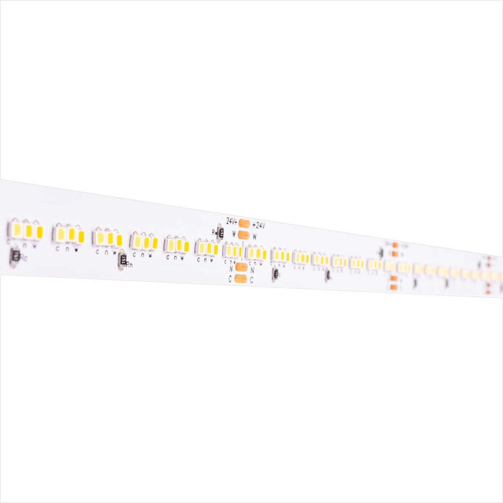 VALENT X Tunable White LED Tape Light, 24V, 1800K-3500K-6500K, 100 ft. Spool