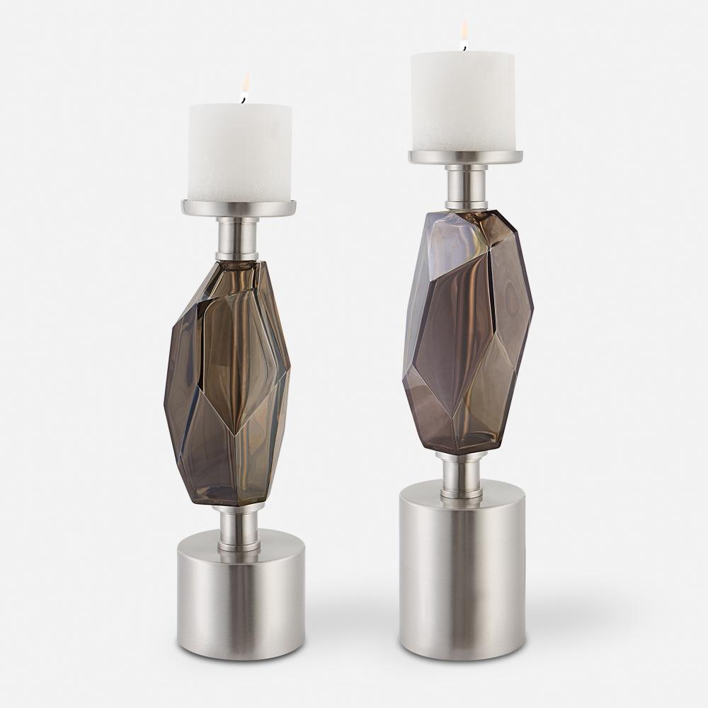 Uttermost Ore Candleholders Set/2