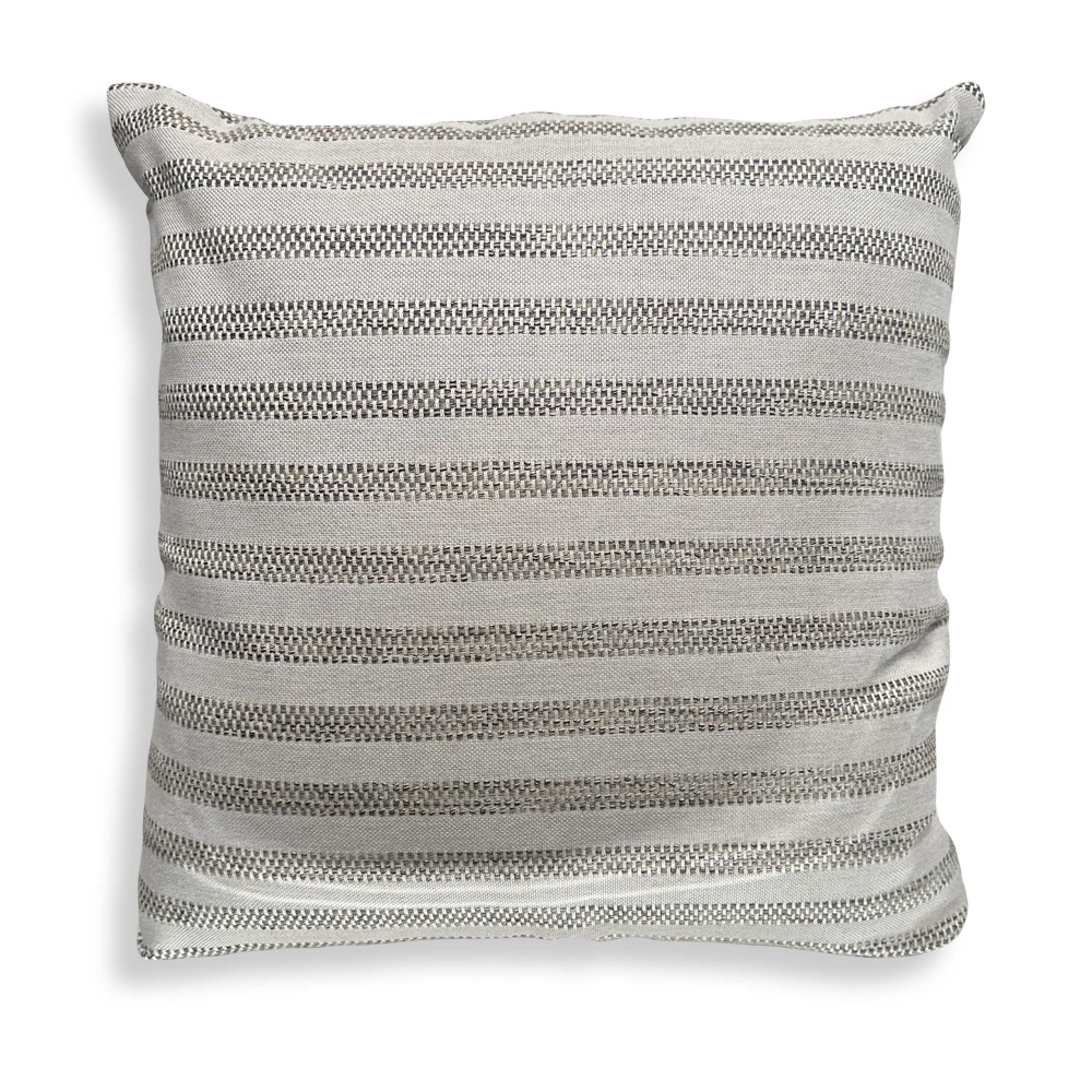Uttermost Basket Stripe Rattan Outdoor Pillow