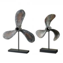 Uttermost 19947 - Uttermost Propellers Rust Sculptures Set/2