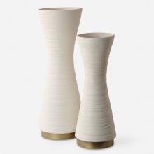 Uttermost 18142 - Uttermost Ridgeline White Vases Set/2