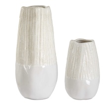 Uttermost 18244 - Uttermost Echo Ridge White Vases Set/2