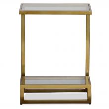 Uttermost 22913 - Uttermost Musing Brushed Brass Accent Table