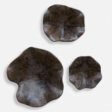 Uttermost 04361 - Uttermost Two Wood Wall Décor In Mocha Set/3