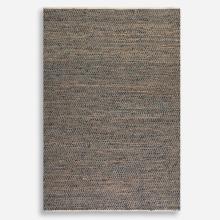 Uttermost 71001-5 - Uttermost Tobais 5 X 8 Rescued Leather & Hemp Rug