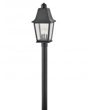 Hinkley 10011BK - Large Post Mount Lantern