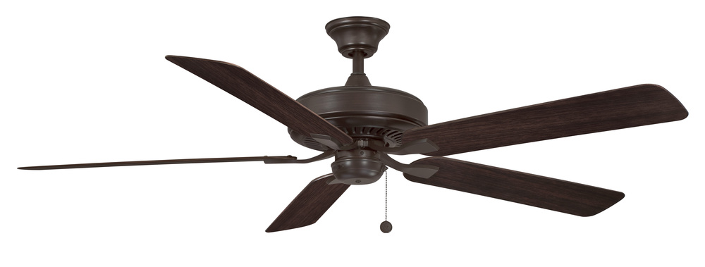 Edgewood 60 inch Indoor/Outdoor Ceiling Fan - Dark Bronze with Dark Walnut blades