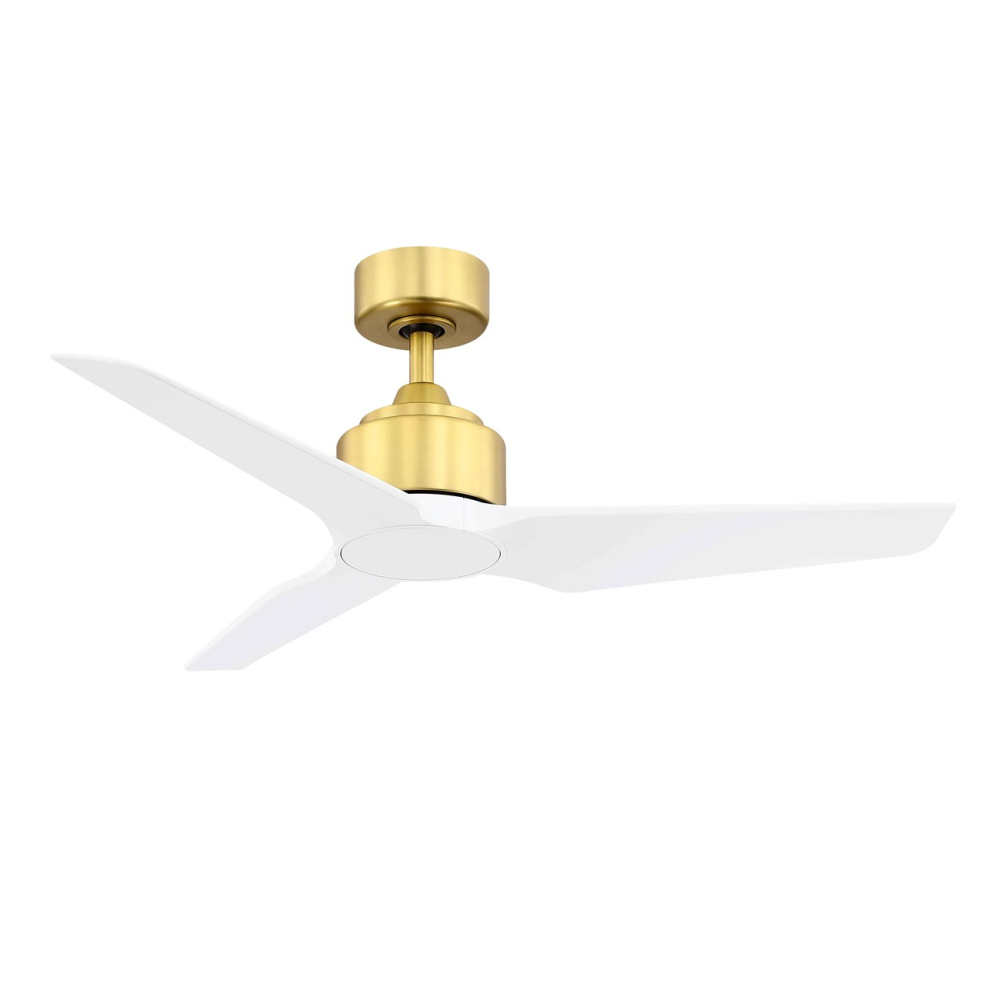 TriAire Custom Indoor/Outdoor Ceiling Fan DC Motor- Brushed Satin Brass