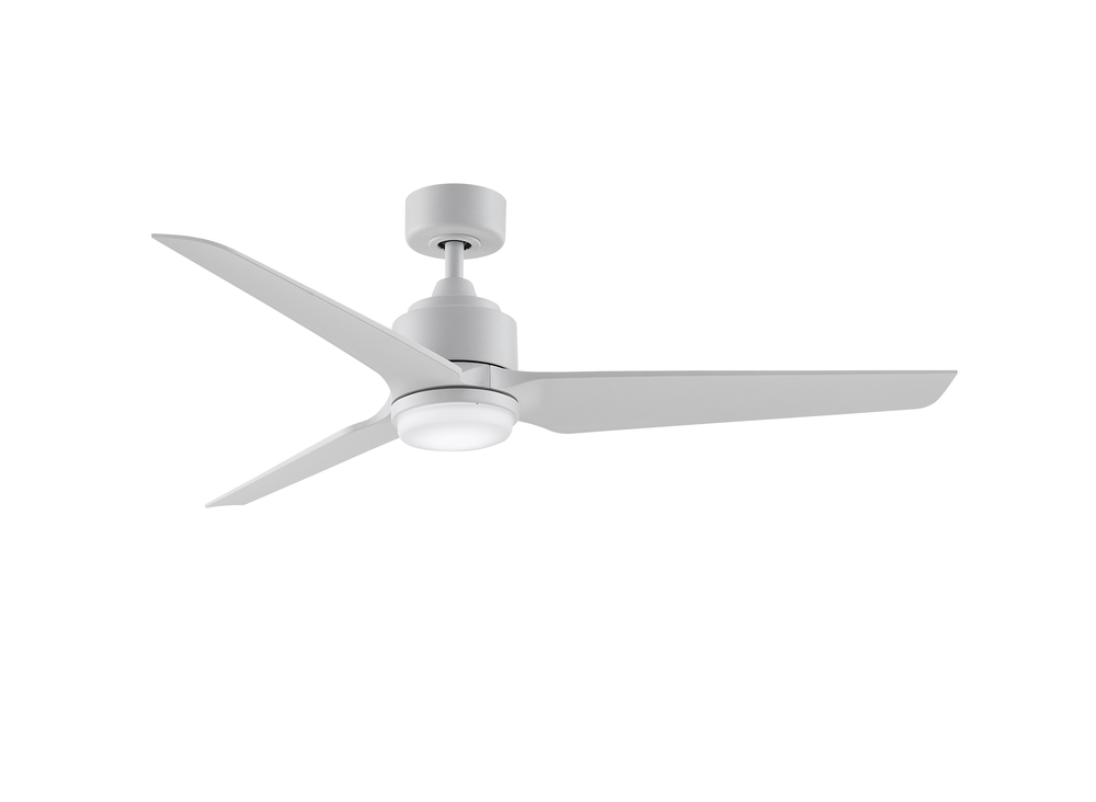TriAire Custom Indoor/Outdoor Ceiling Fan DC Motor- Matte White