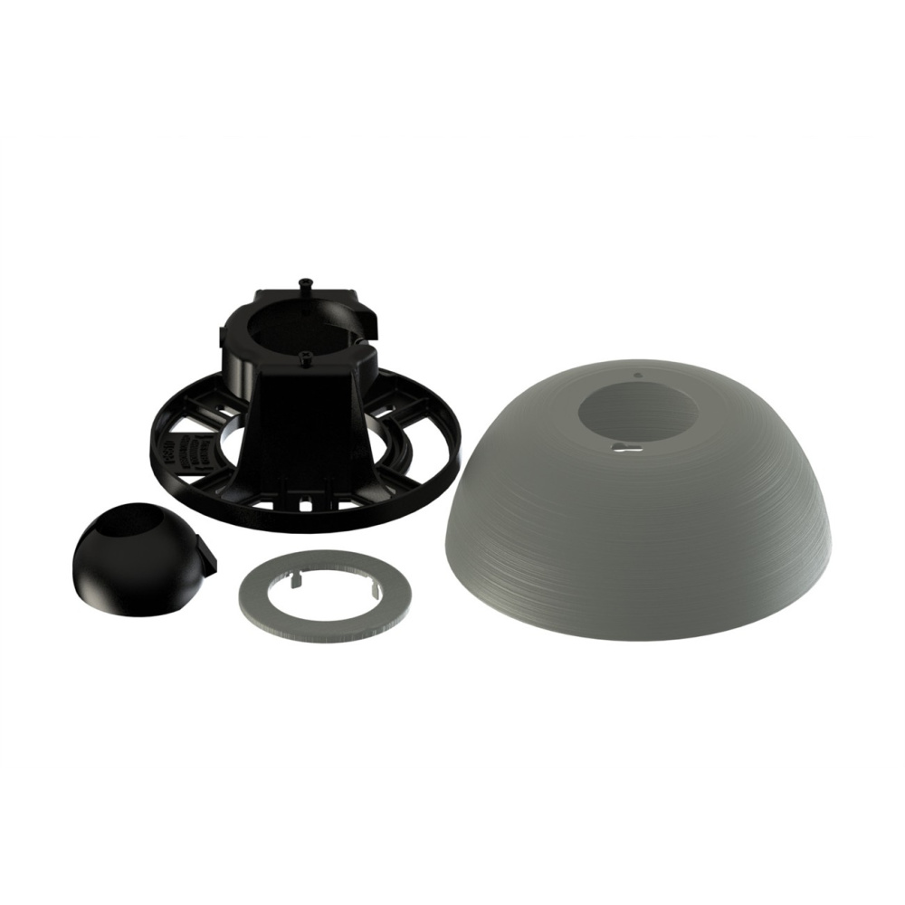 Ceiling Fan Sloped Ceiling Kit - 1-inch - Antique Graphite