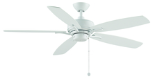 Fanimation FP6284MW - Aire Deluxe 52 inch Indoor Ceiling Fan - Matte White with Matte White blades