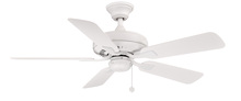 Fanimation FP9044MWW - Edgewood 44 inch Indoor/Outdoor Ceiling Fan - Matte White with Matte White blades