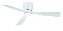 Fanimation FPS7679MW - Klinch 52 inch Indoor/Outdoor Ceiling Fan with LED Light Kit - Matte White